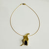 Beach Wave Gold Necklace