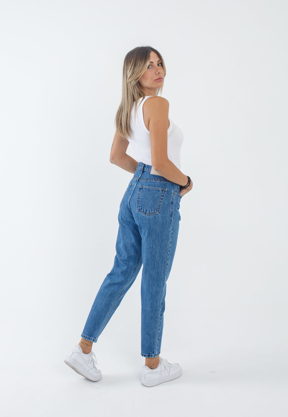 Sinthia Mid Blue Denim