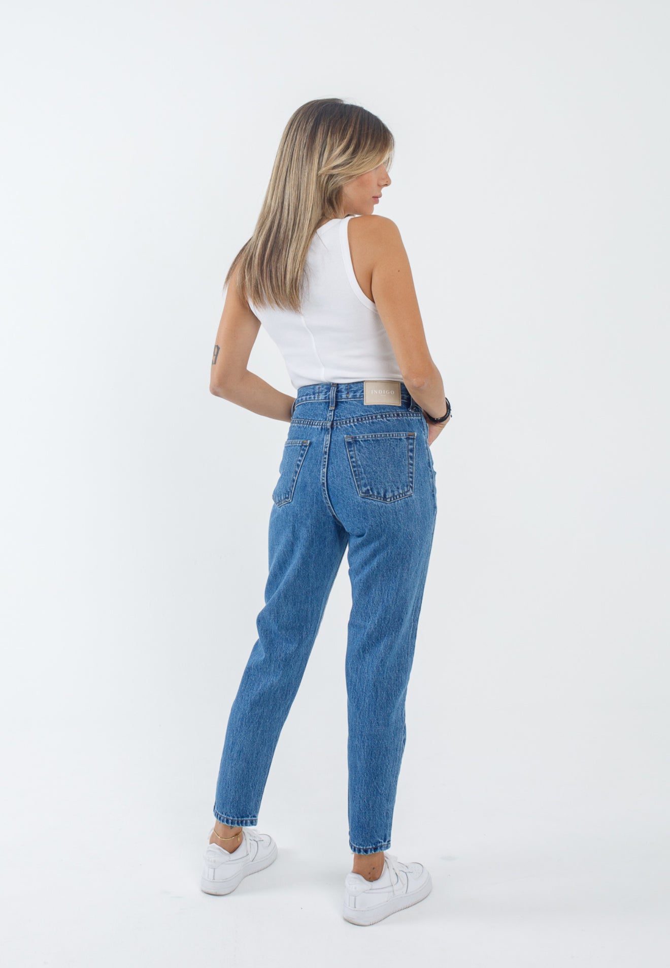 Sinthia Mid Blue Denim