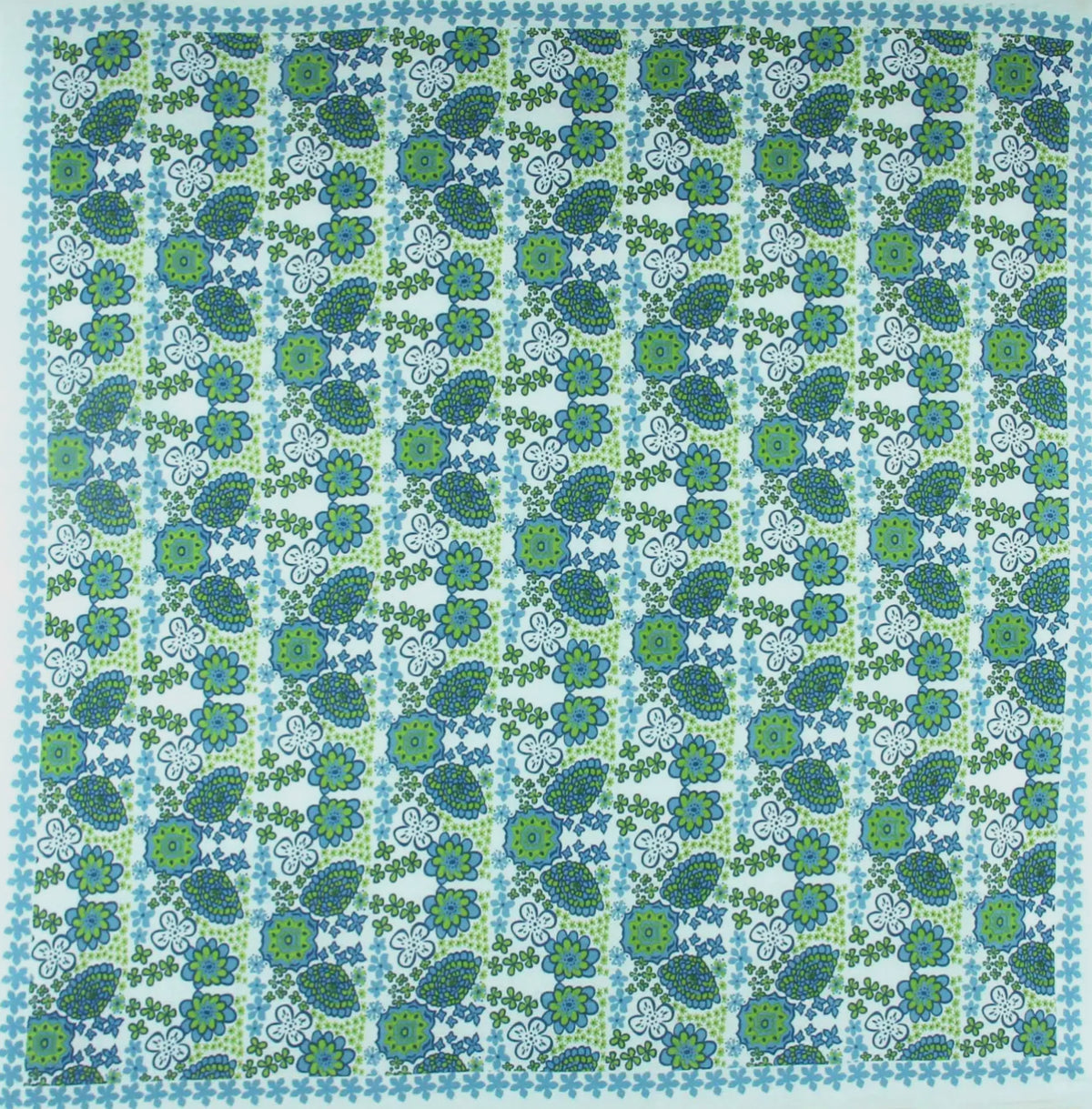 Hawaii Green Cotton Scarf