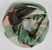 Luna Terracotta Cotton Scarf