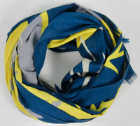 Luna Marine Cotton Scarf