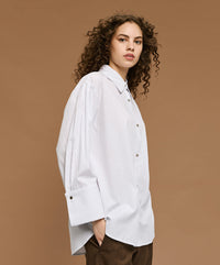Long Striped Shirt Off White