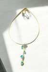 Twinkle Necklace Aqua Bohemica Crystal