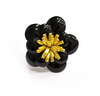 Black Camellia Ring