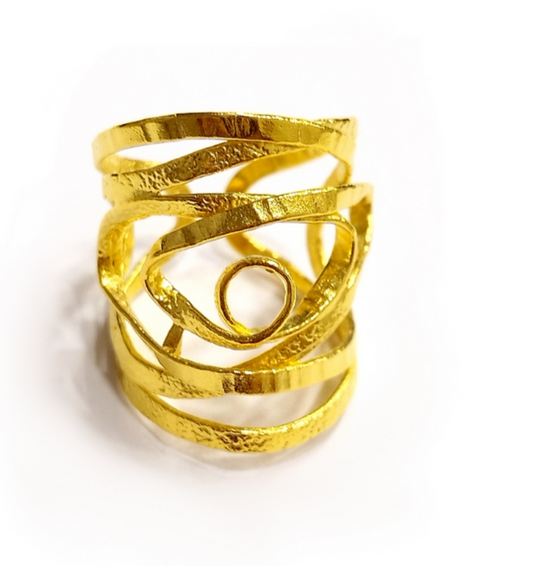 Supreme Spiral Gold Ring