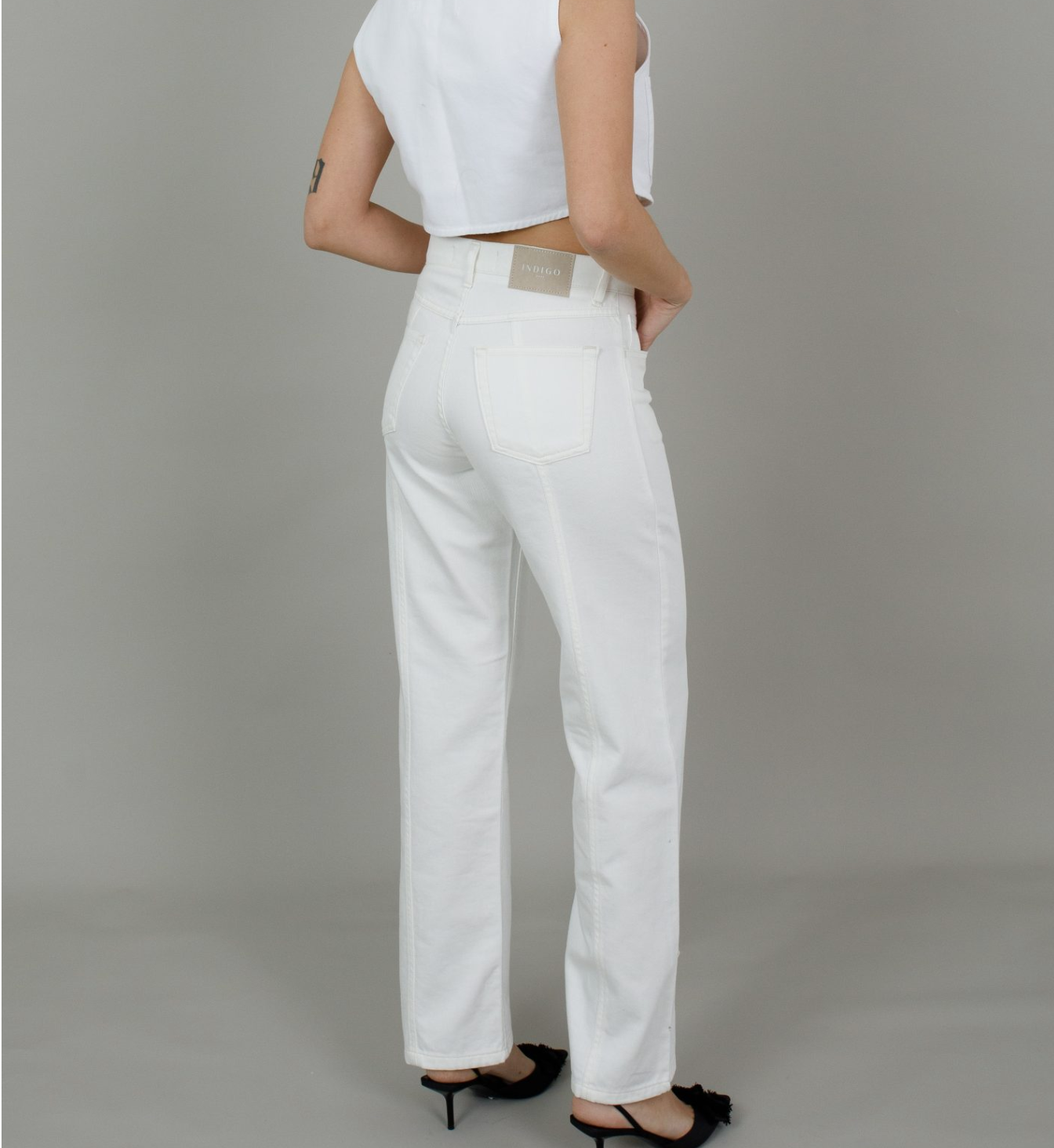 Mystique White Jeans