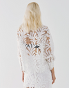 Broderie Cropped Shirt And Skirt Set
