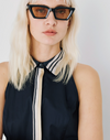 Flare Dress With A Belt