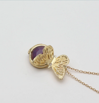 Nyssa Necklace Amethyst Opal