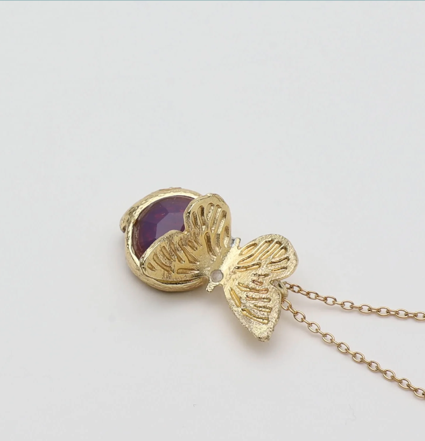 Nyssa Necklace Amethyst Opal