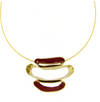Moby Necklace Black Oxidation
