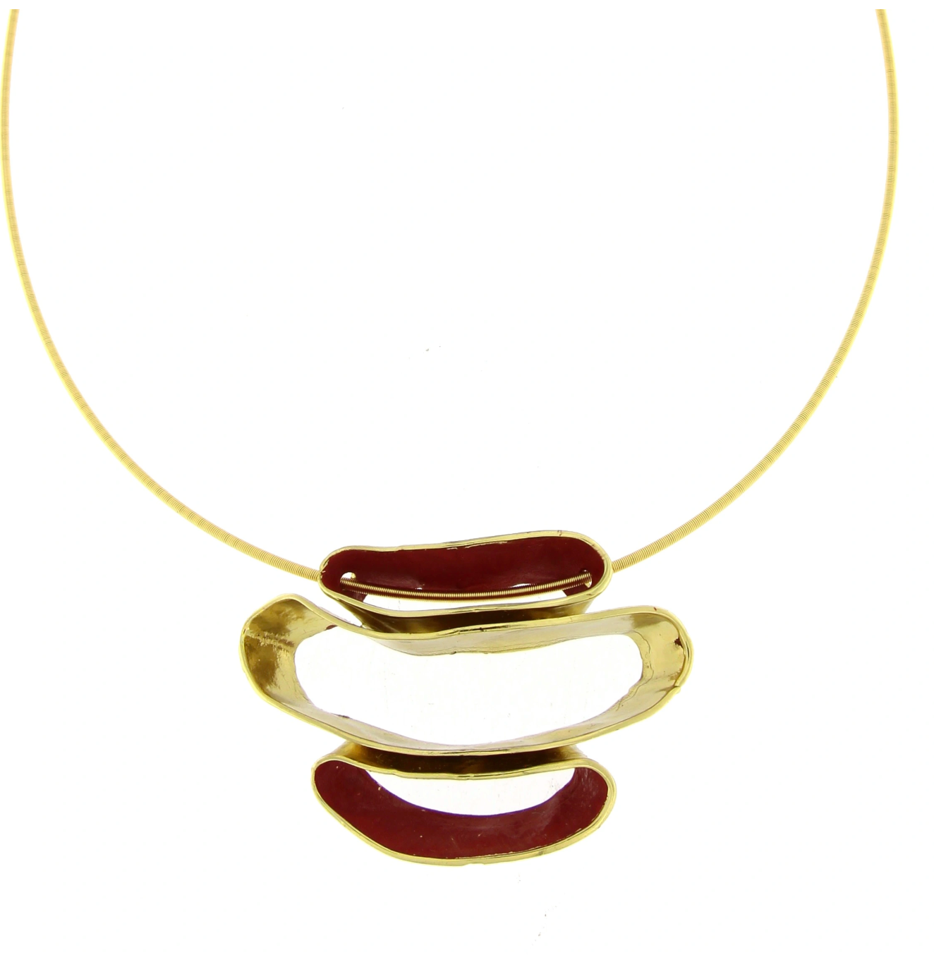 Moby Necklace Black Oxidation