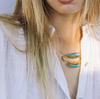 Moby Necklace Black Oxidation