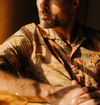 The Hawthorne Short Sleeve Shirt In Tea Desert Palm