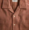 The Conrad Short Sleeve Shirt Fired Brick Dobby