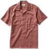 The Conrad Short Sleeve Shirt Fired Brick Dobby