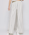 Stripped Wide Leg with Matching Top
