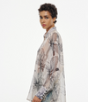 Floral Blouse White with Flowers