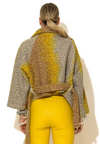 Yellow Tone Bracken Bomber Jacket
