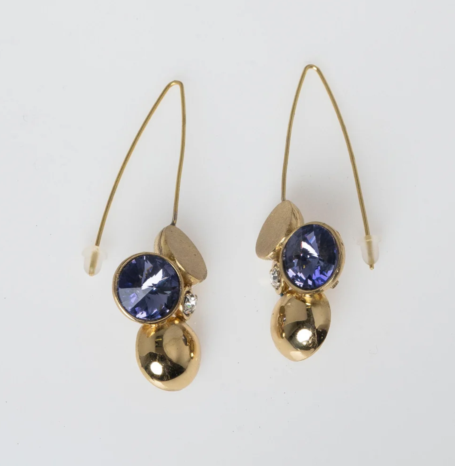 Velvet Brass Tanzanite Crystal