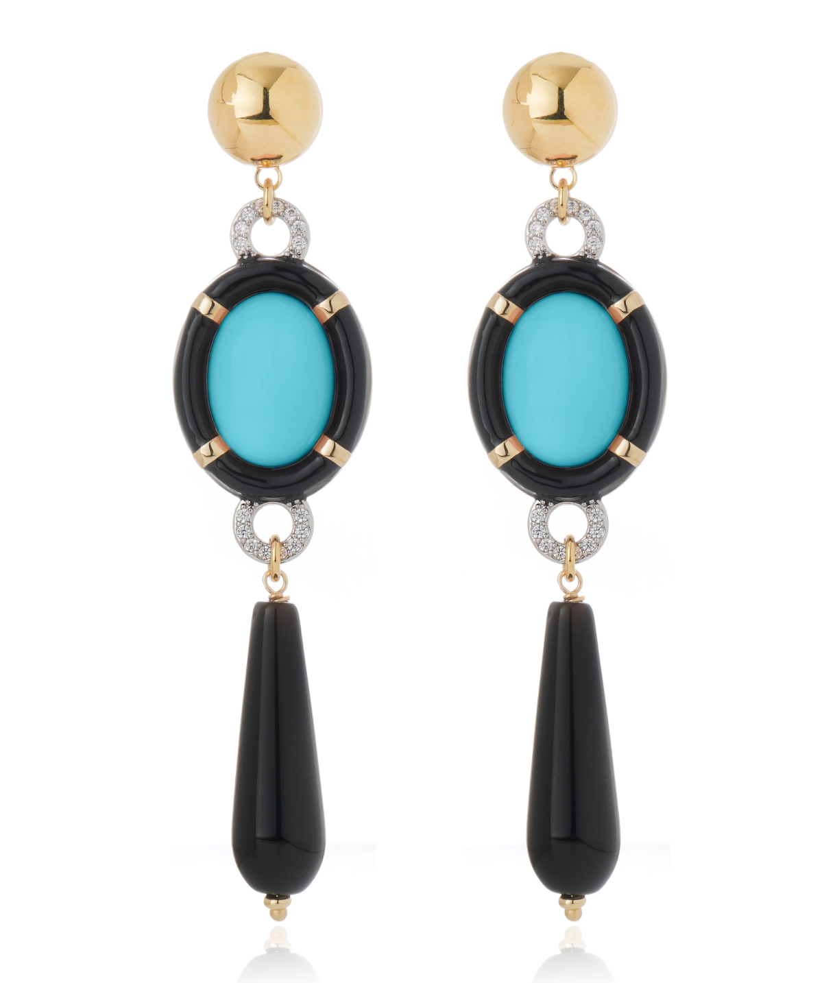 Fascino Drop Earring Turquoise