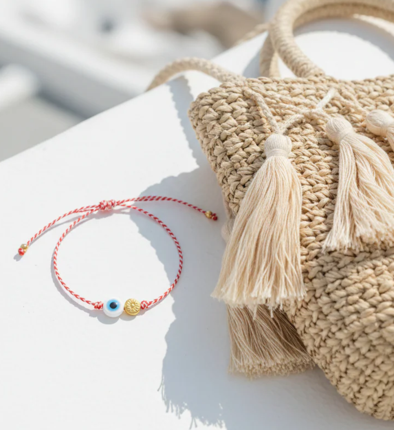 Nefeli Martis  Bracelet - Red