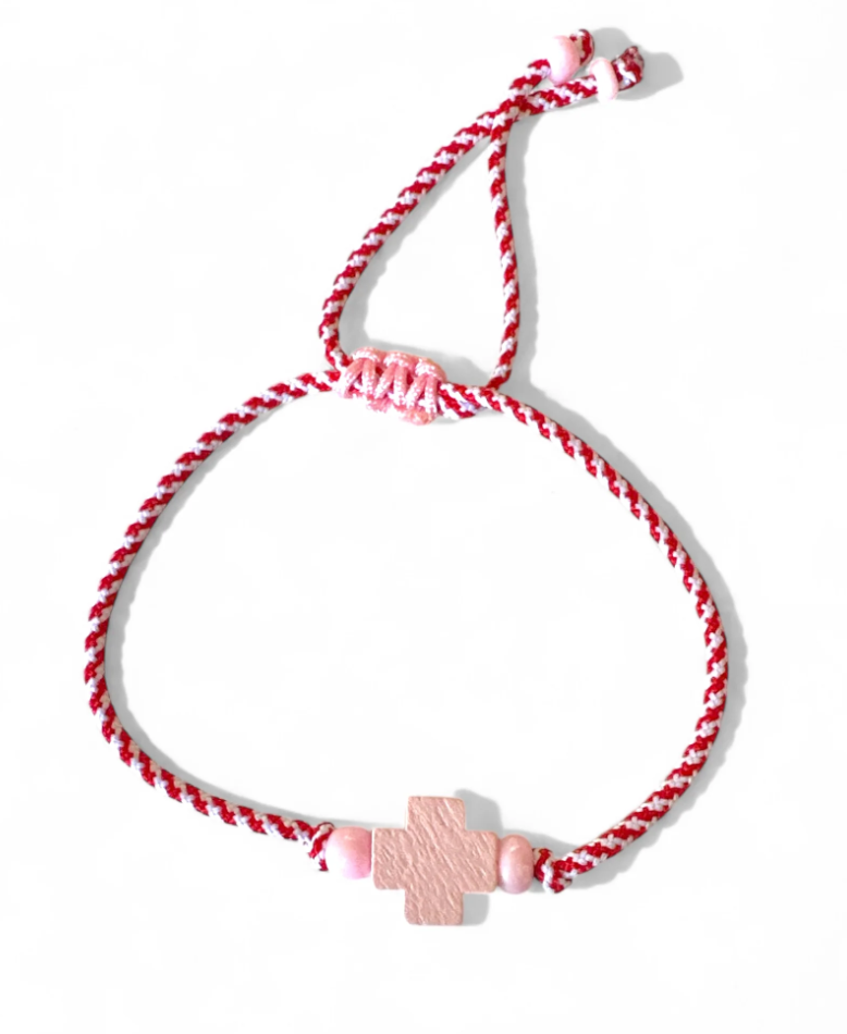 Little March Cross Bracelets