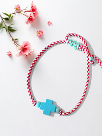 Little March Cross Bracelets