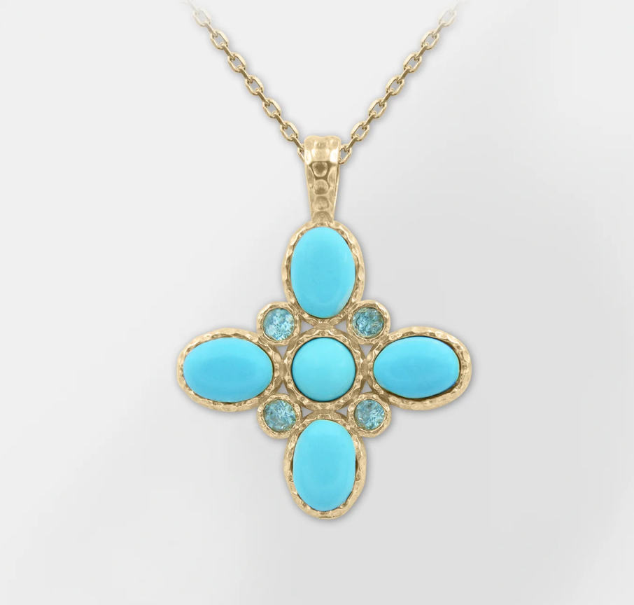 Lydia Cross Necklace - Small