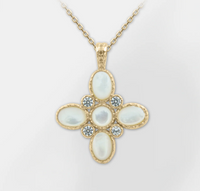 Lydia Cross Necklace - Small