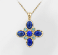 Lydia Cross Necklace - Small