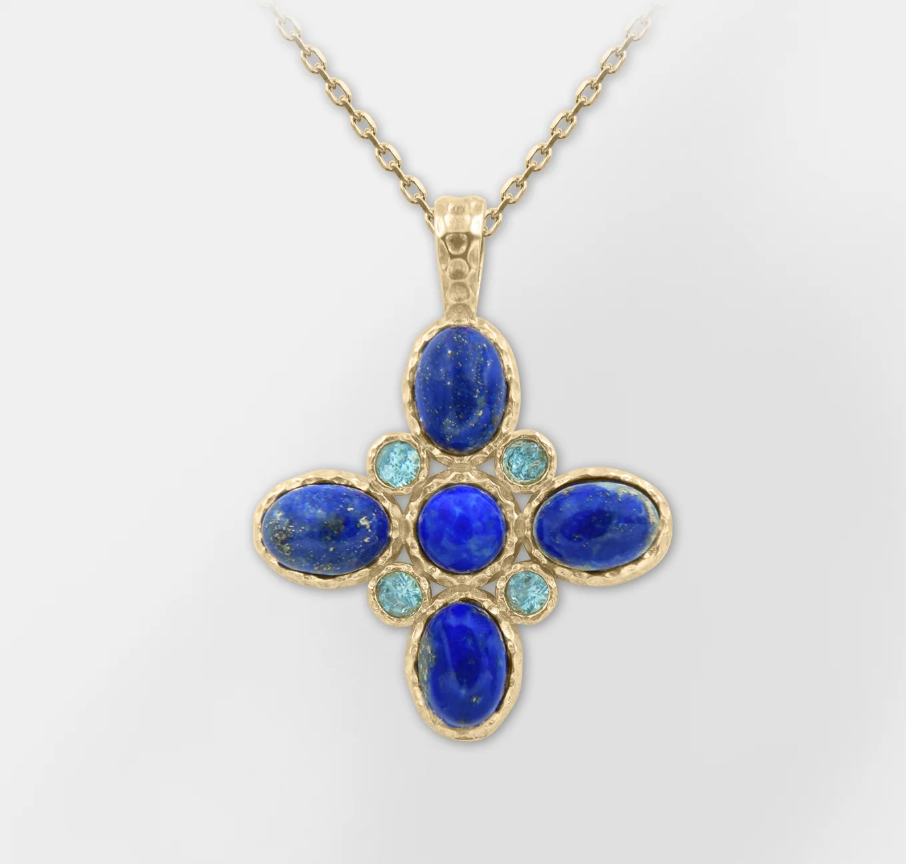 Lydia Cross Necklace - Small