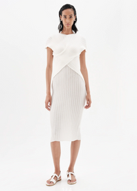 Seashells Knit Crossed Top