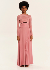 Knit Long-Sleeved Crop Top – Archetypes