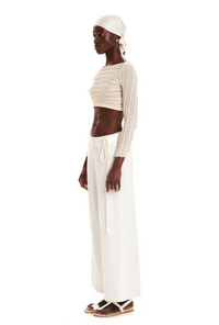 Knit Long-Sleeved Crop Top – Archetypes