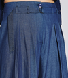 Cropped denim jacket with sequins & High-Waist Flared Pants Set