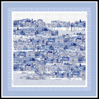 Corfu Riviera Scarf Beige