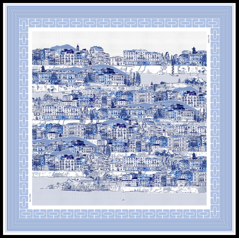 Corfu Riviera Scarf Beige