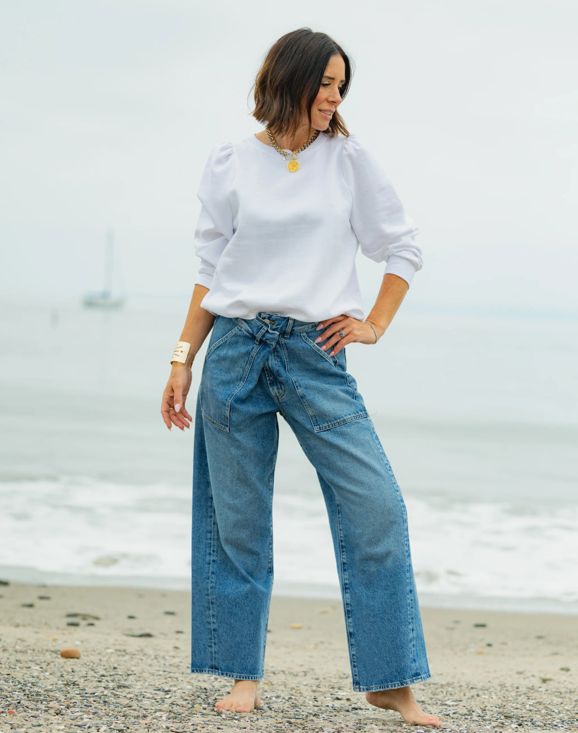 Cooper Sweatshirt White