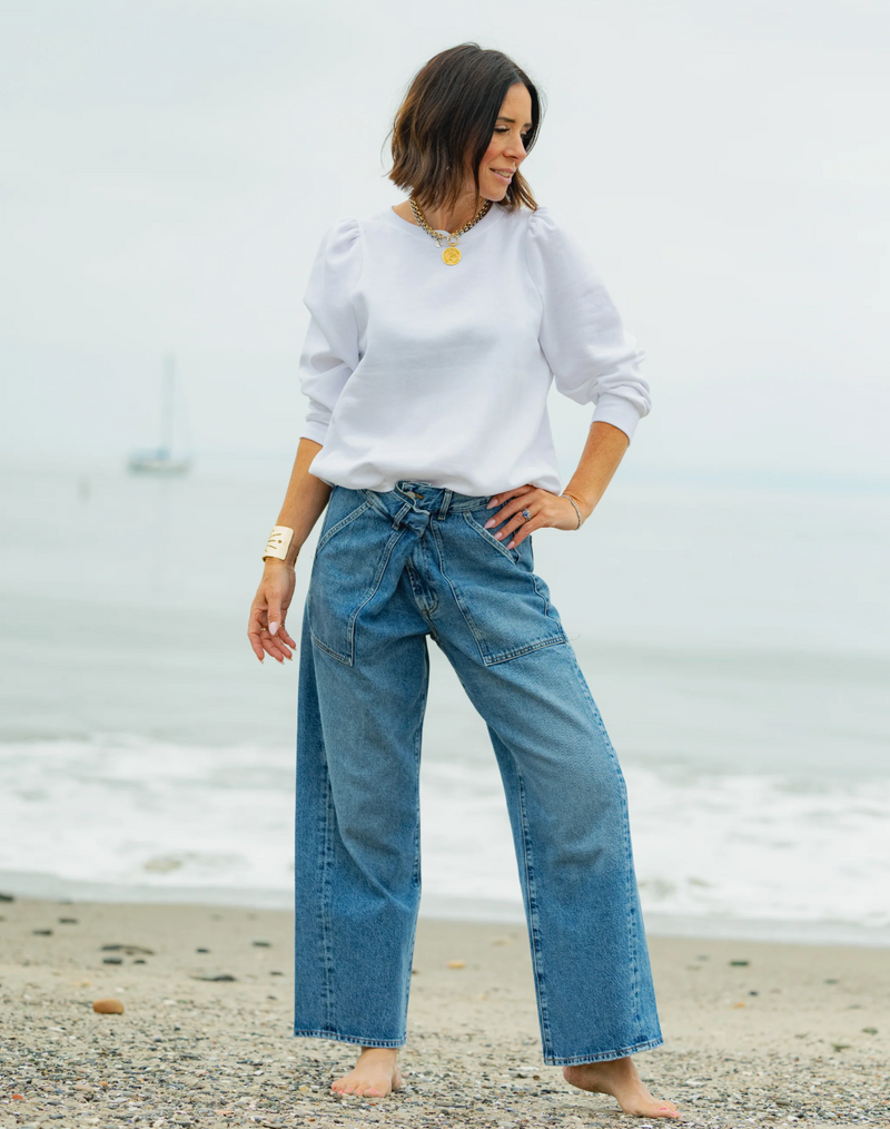 Cooper Sweatshirt White