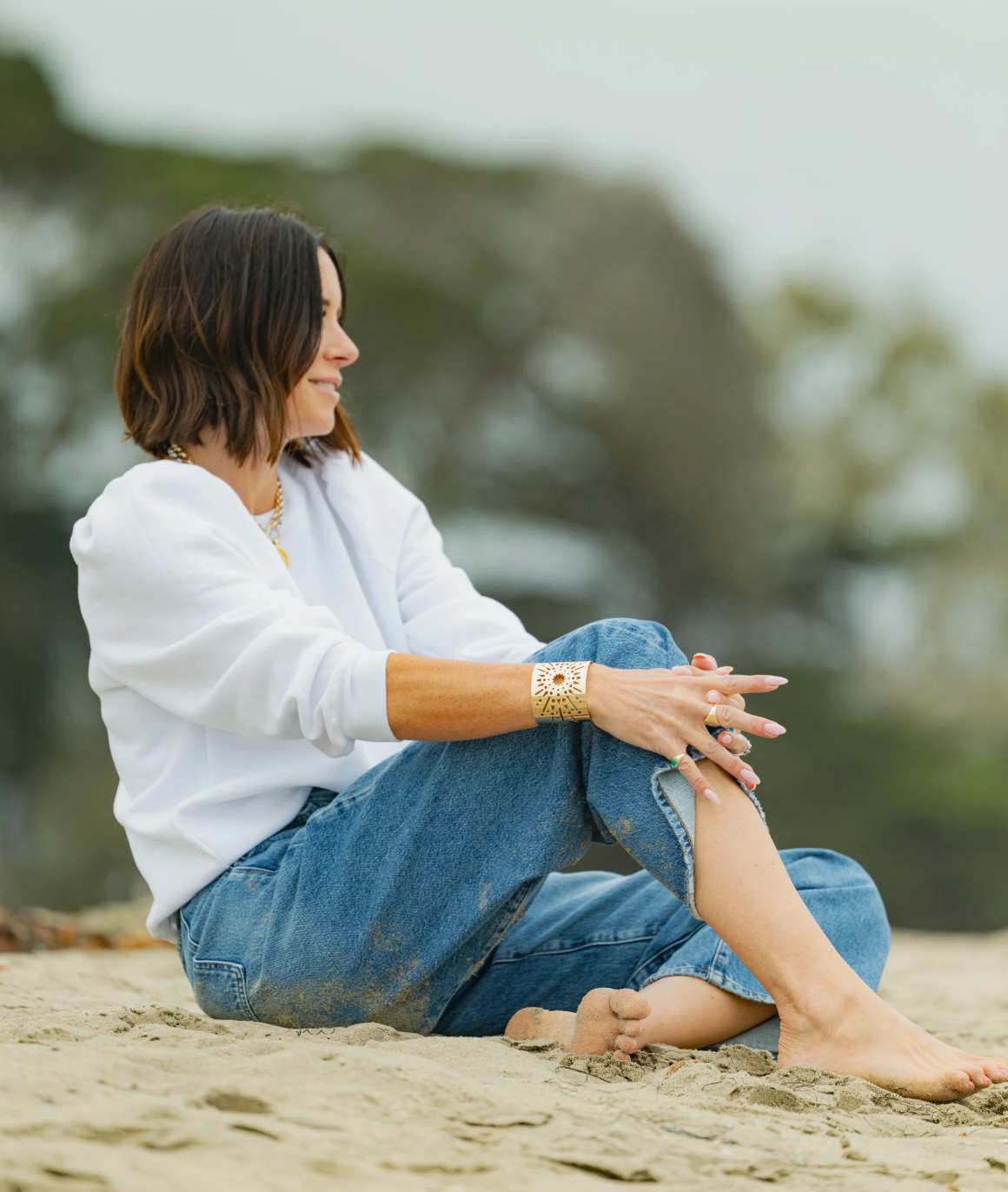 Cooper Sweatshirt White