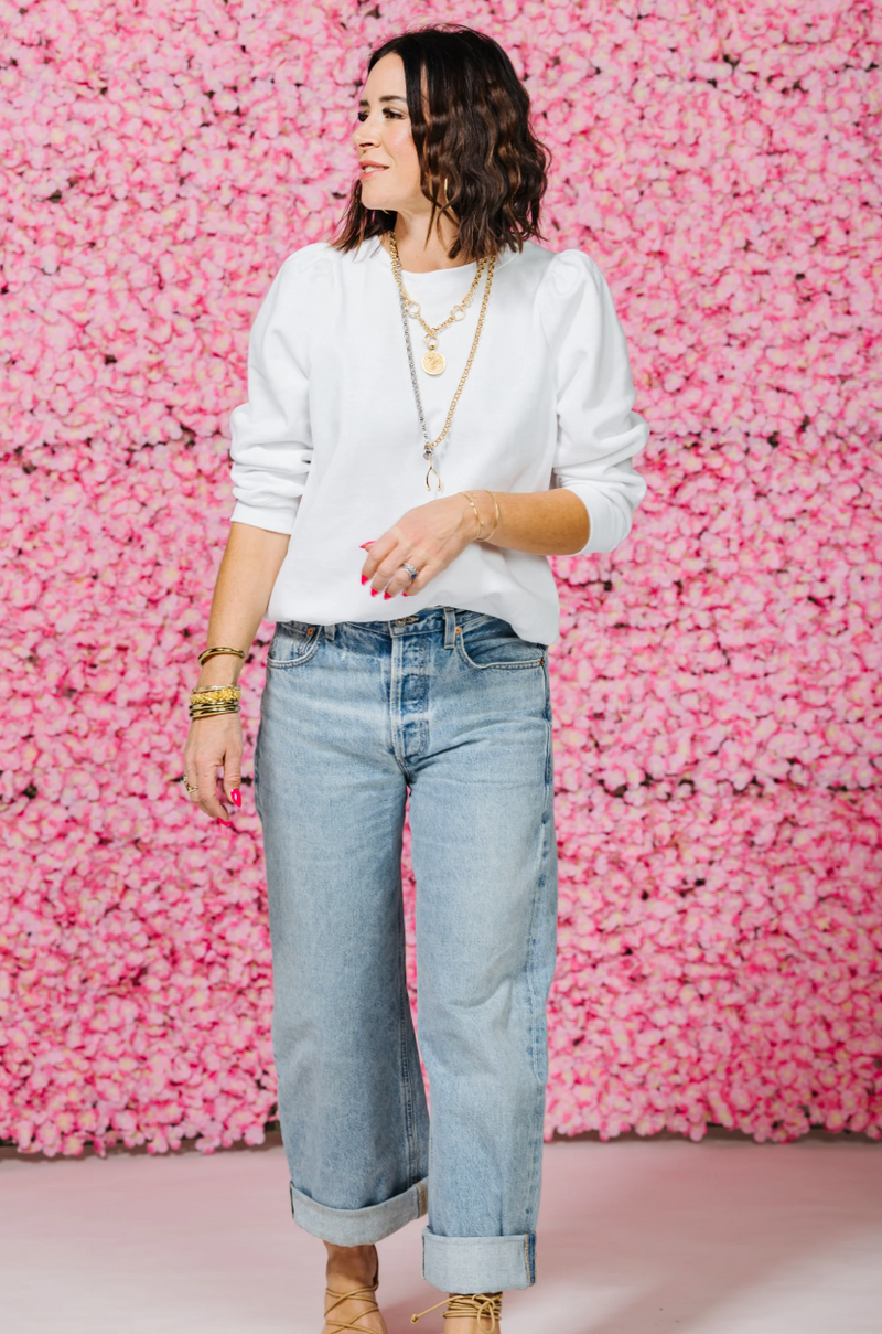 Cooper Sweatshirt White