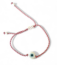 Unisex Marti Glass Evil Eye Bracelet
