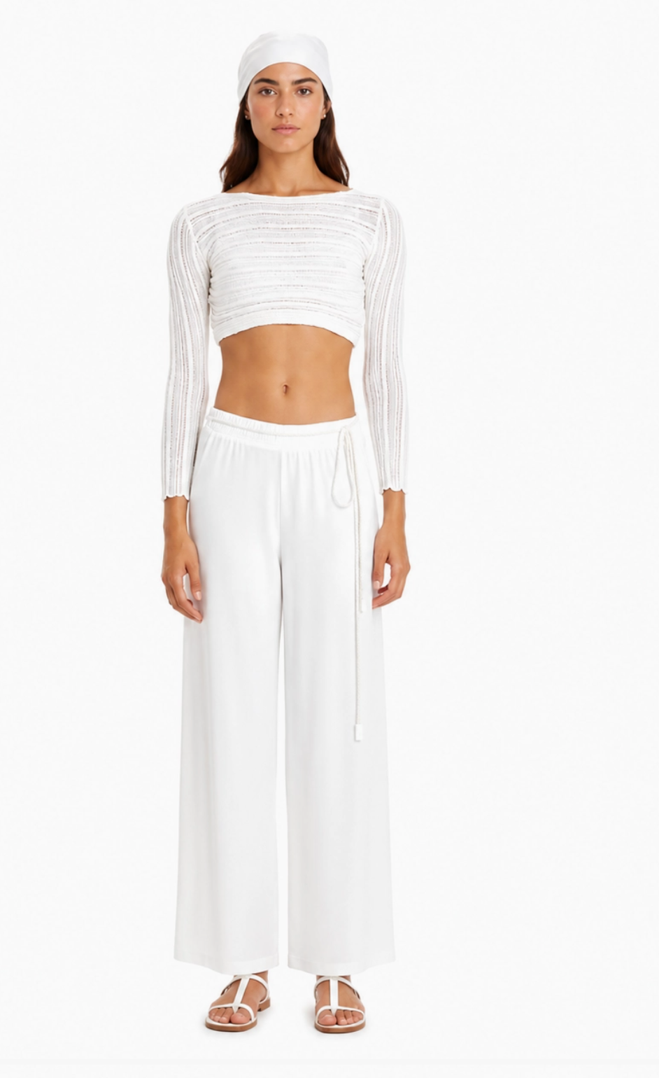 Knit Long-Sleeved Crop Top – Archetypes