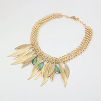 Velia Aqua Necklace Handmade