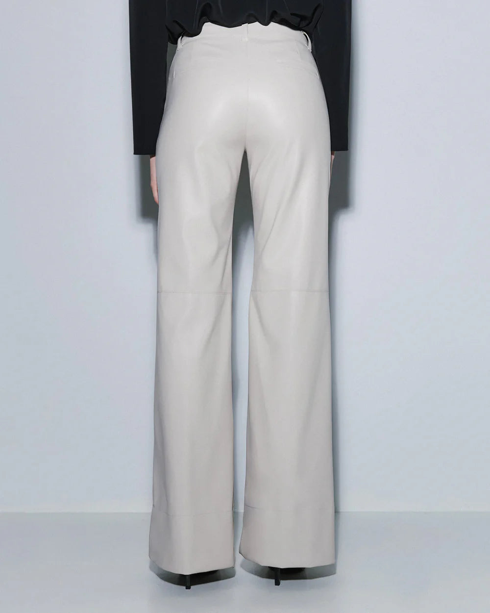 Vanilla Faux Leather Pants