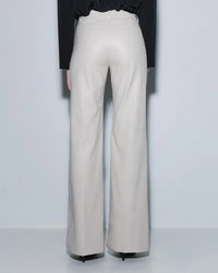 Vanilla Faux Leather Pants