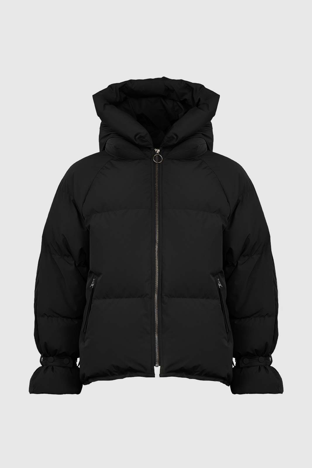 Puffer Jacket in Black – Hará NYC