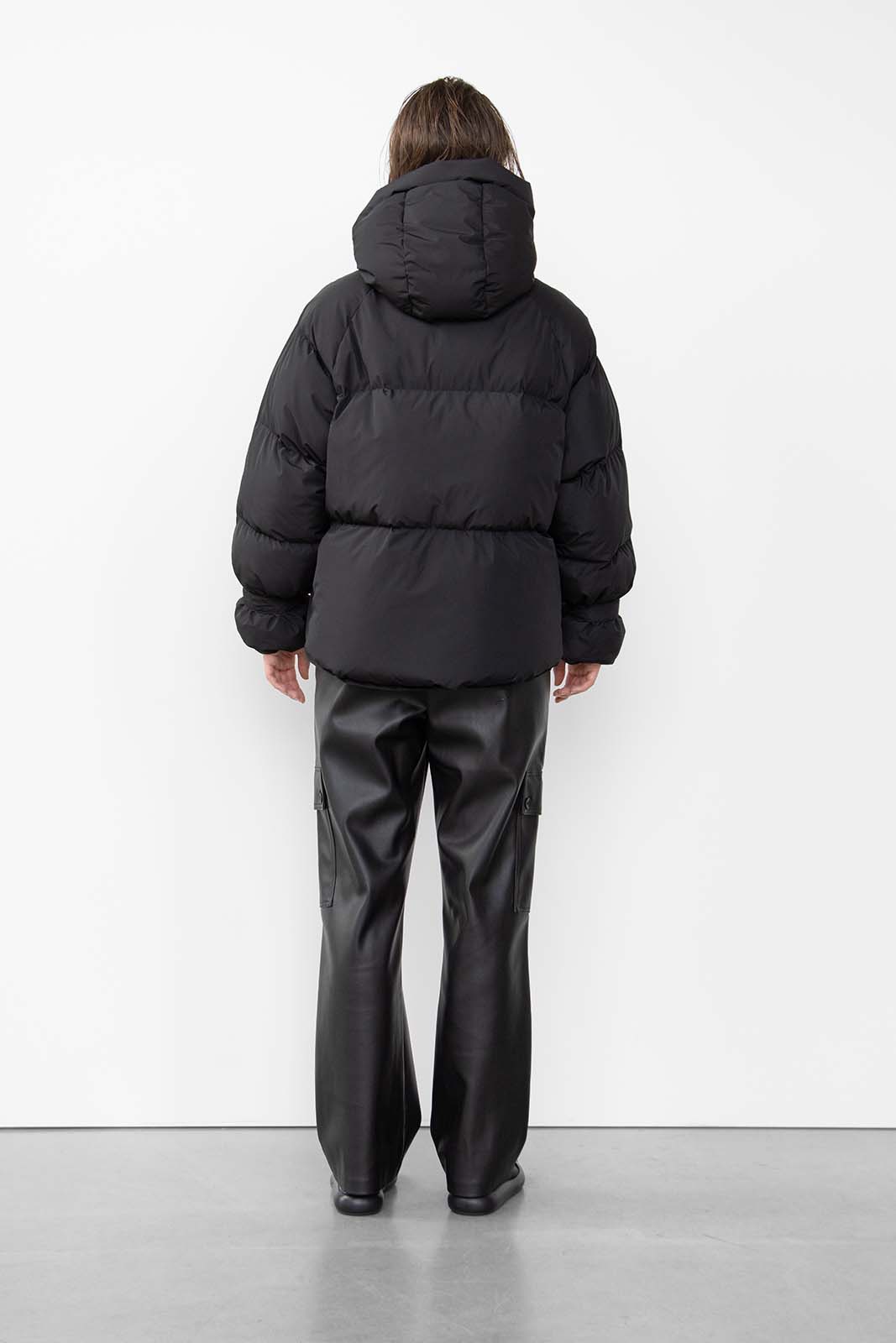 Puffer Jacket in Black – Hará NYC